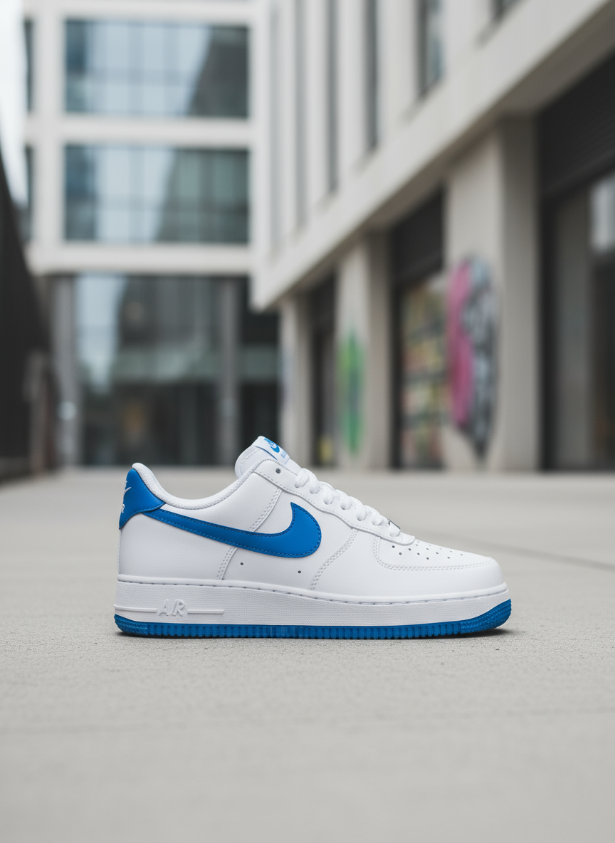 Nike Air Force 1 Sole Blue